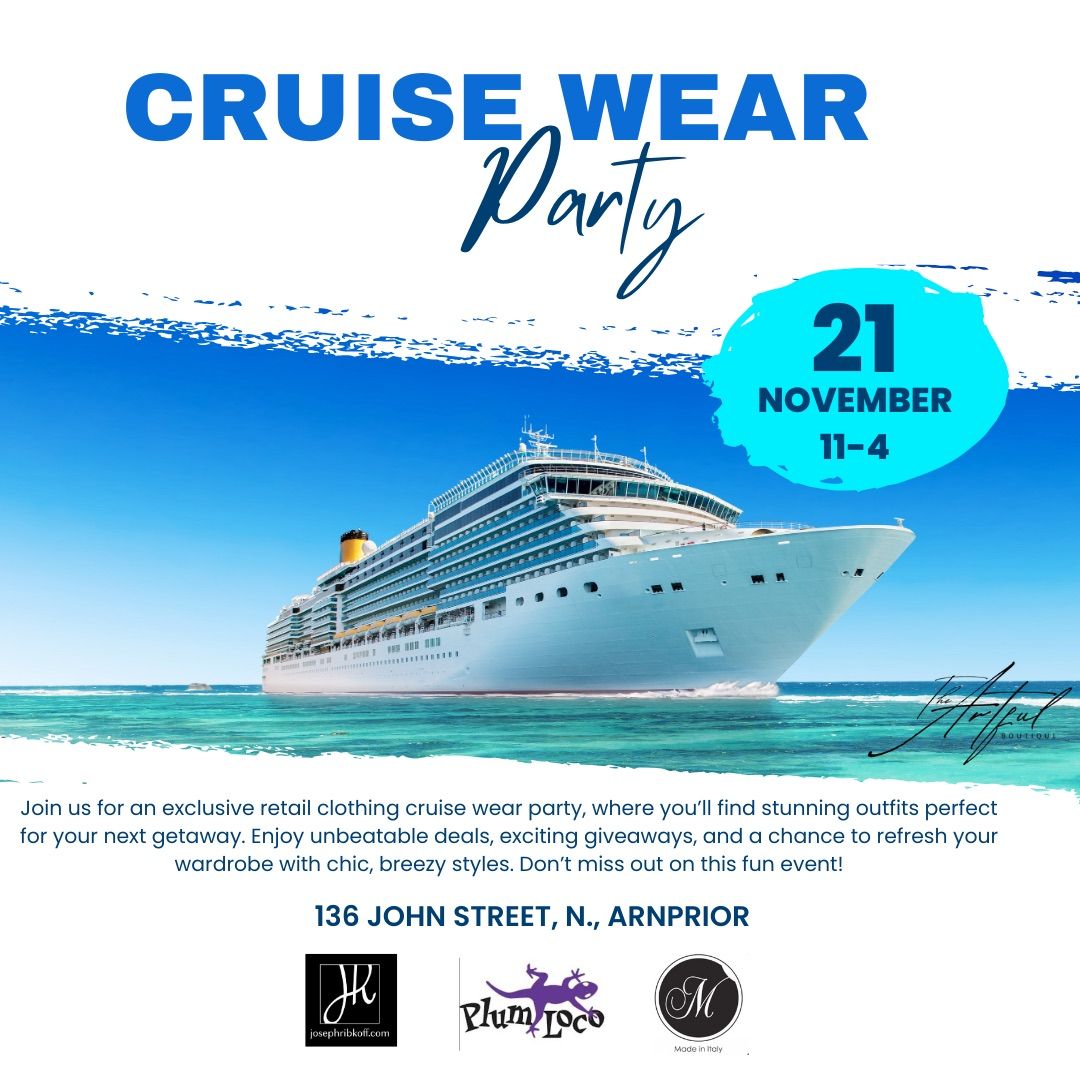 First Annual Joseph Ribkoff Cruise Wear Event 