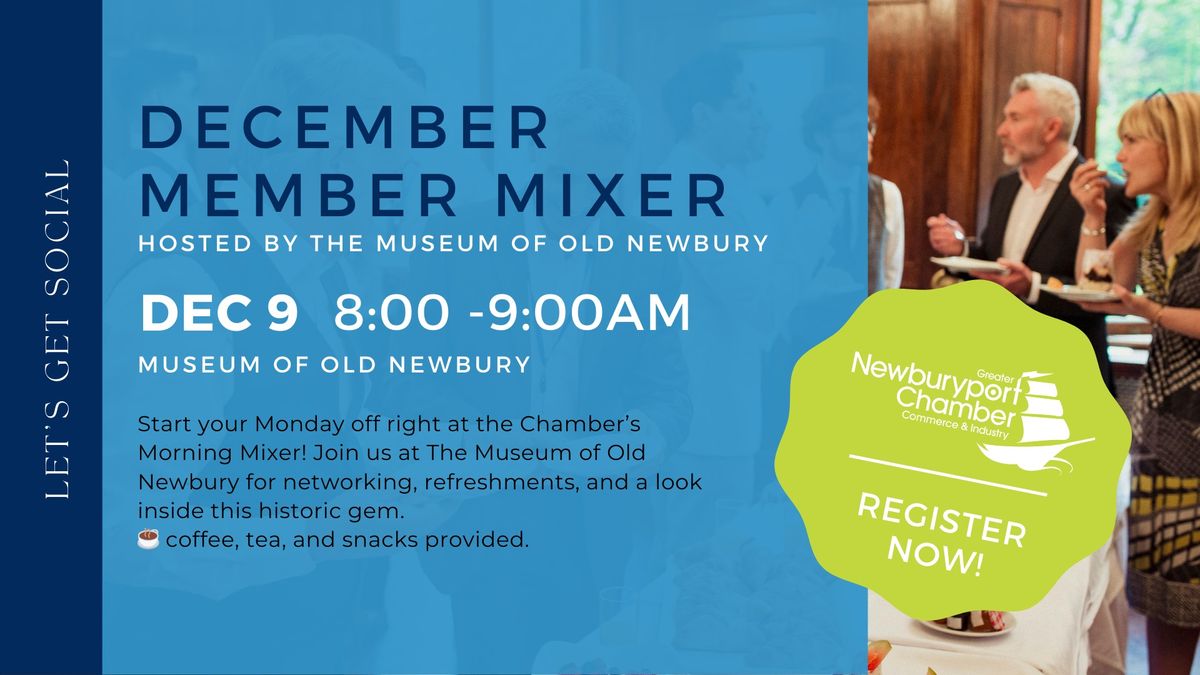 December Member Mixer