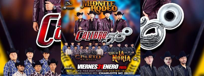 CALIBRE 50, CUARTO DE MILLA  Y MAS