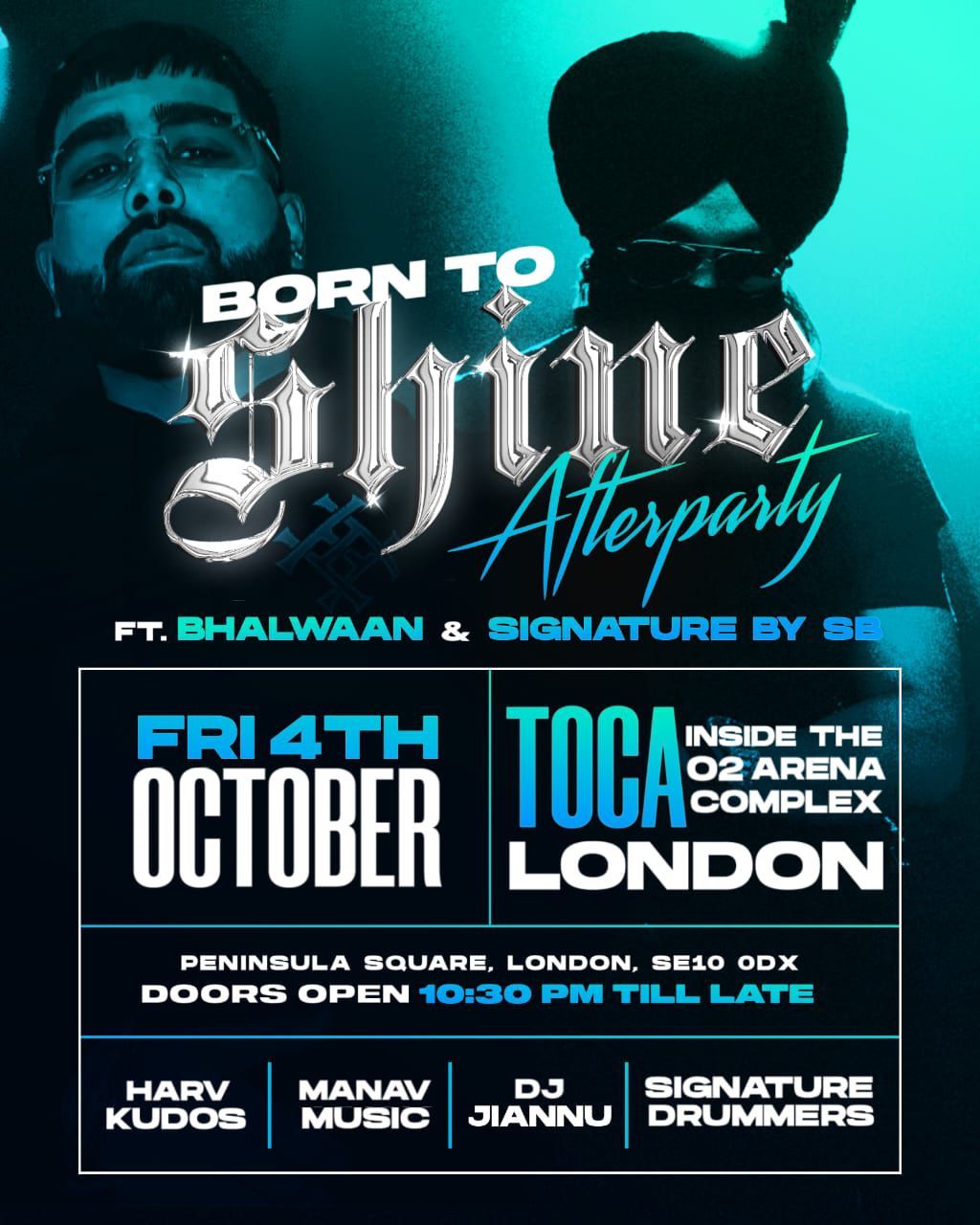 Desi Fever - London - \u2018Born To Shine\u2019 Afterparty ft Bhalwaan &amp; SignatureBySB