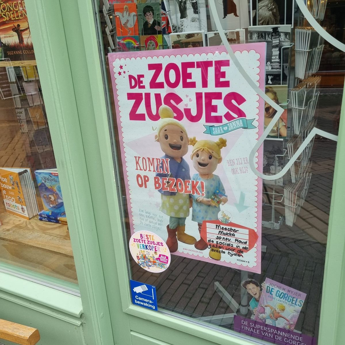 De Zoete Zusjes komen weer op bezoek!