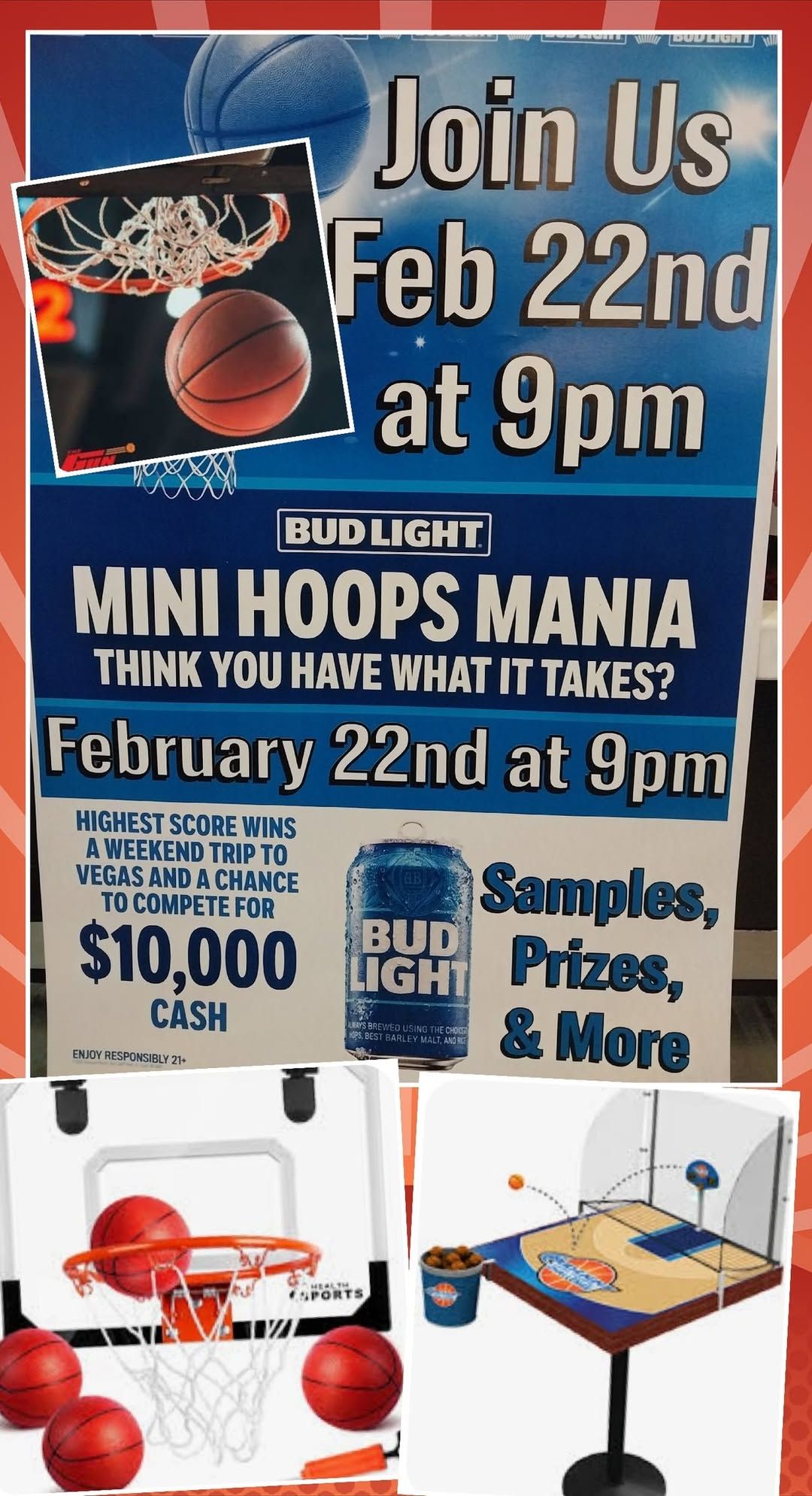 Mini Hoop Mania Challenge