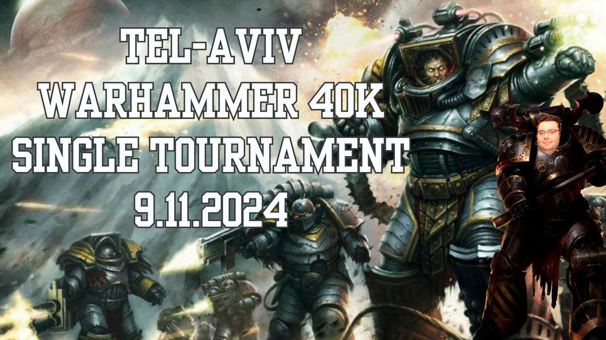 Tel-Aviv Warhammer 40k Single November tournament