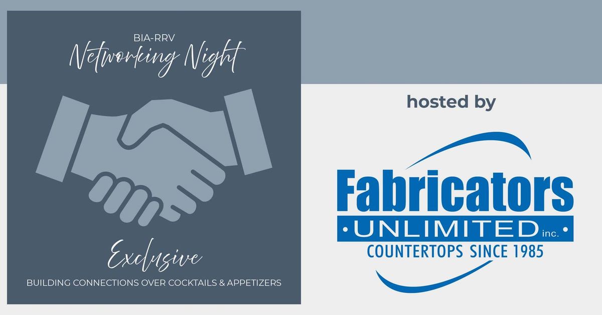 BIA Networking Night @ Fabricators Unlimited