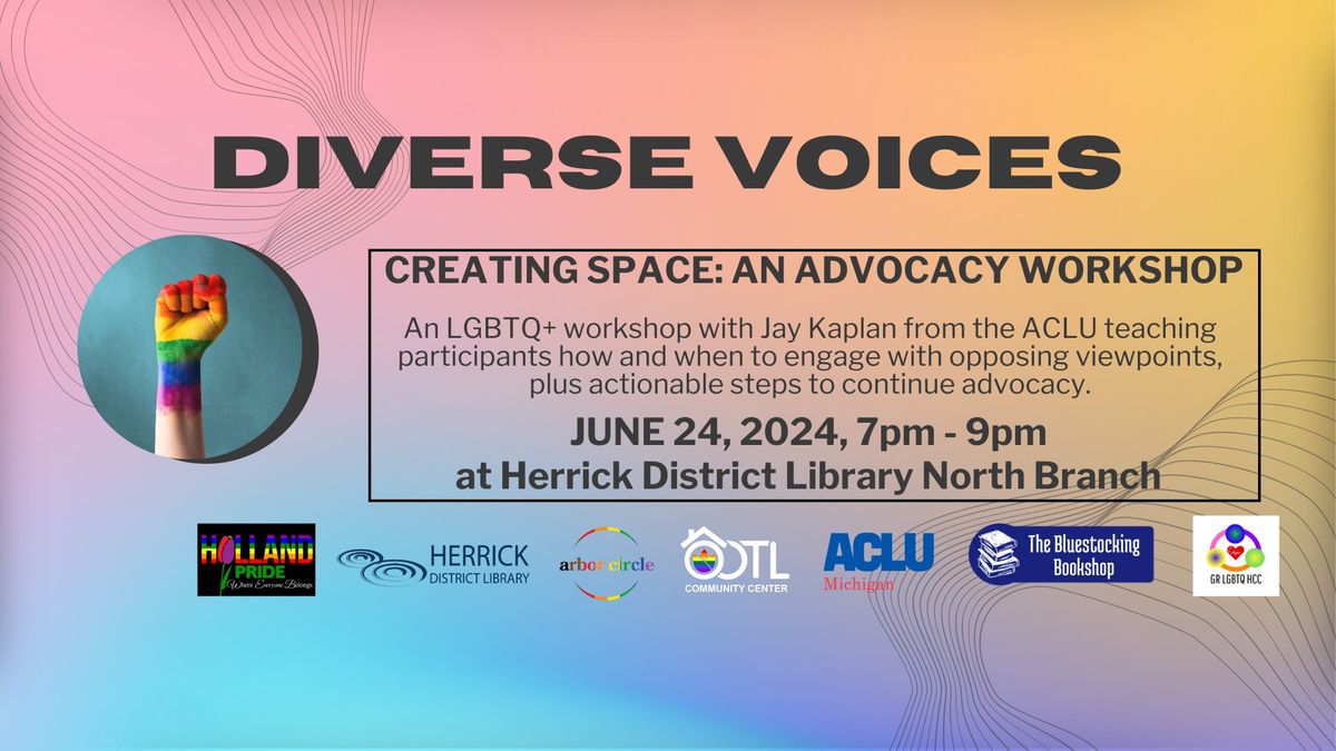 Creating Space: An Advocacy Workshop