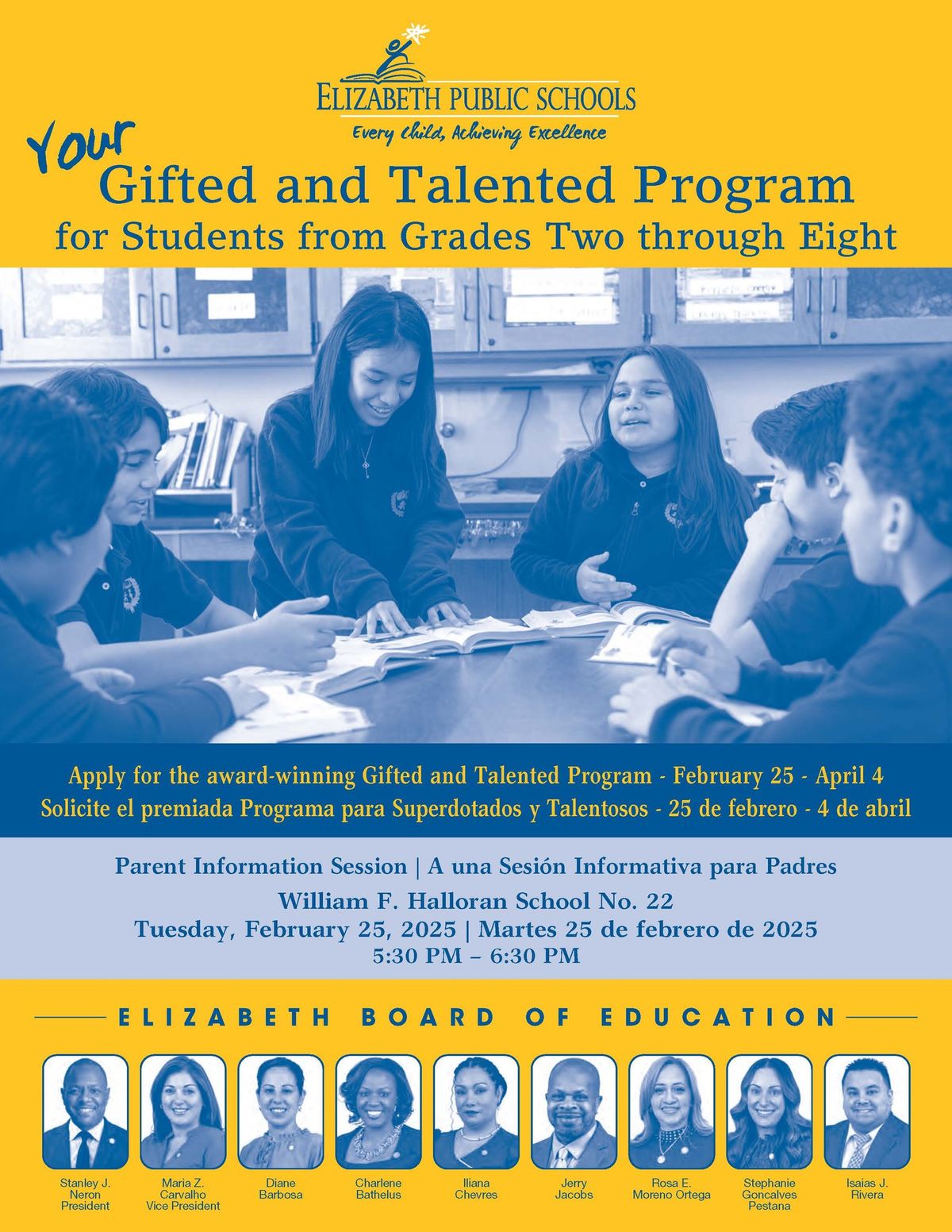 Gifted and Talented Program Information Session