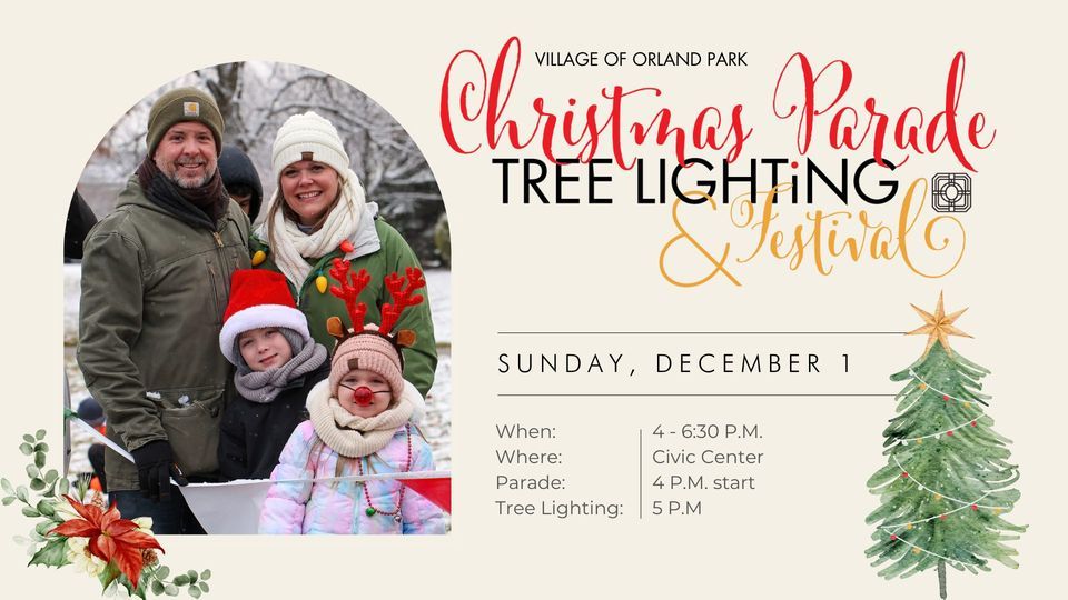 Christmas Parade, Tree lighting & Festival