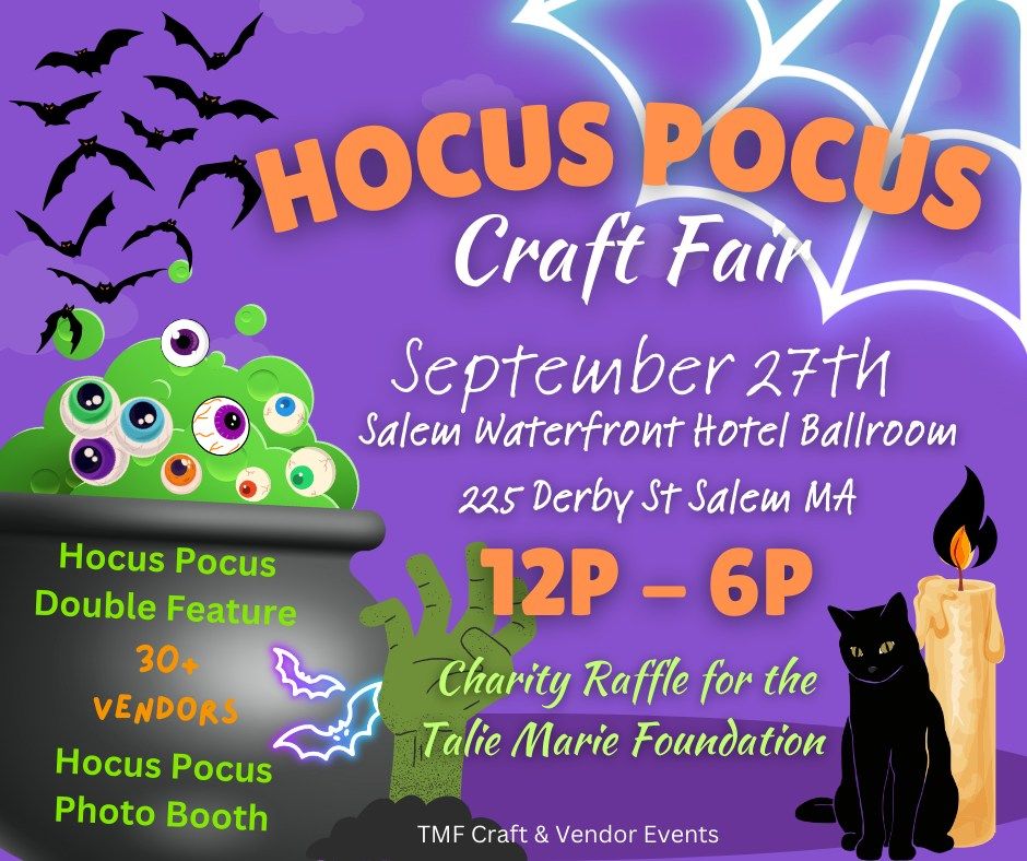 Hocus Pocus Craft Fair Salem MA