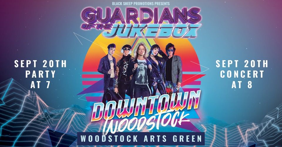 Guardians of the Jukebox on the Woodstock Arts Green!