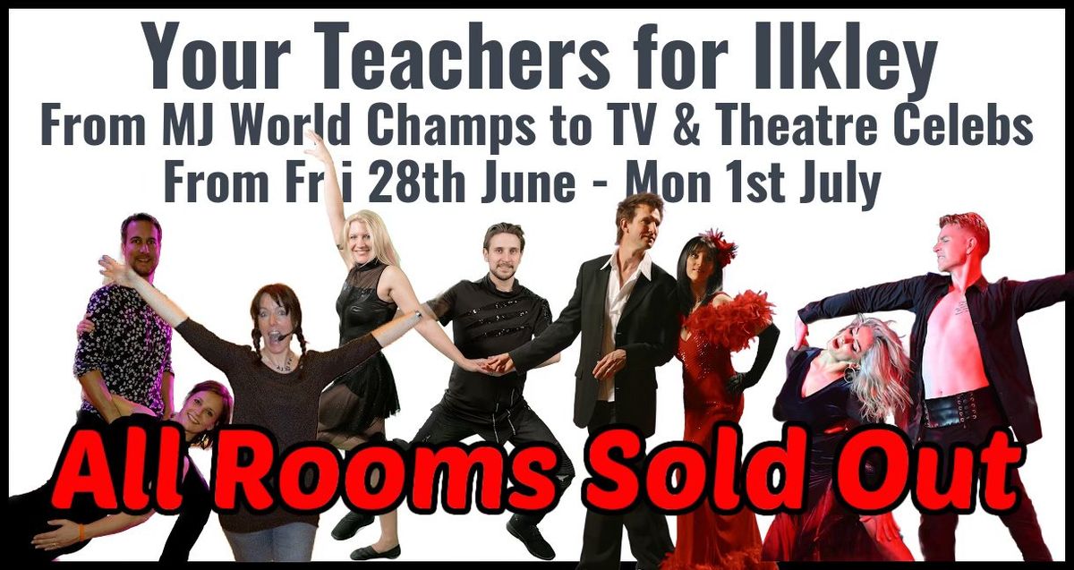 All Rooms - Sold Out! Strictly Stars meet Modern Jive World Champions at Ilkley Weekender