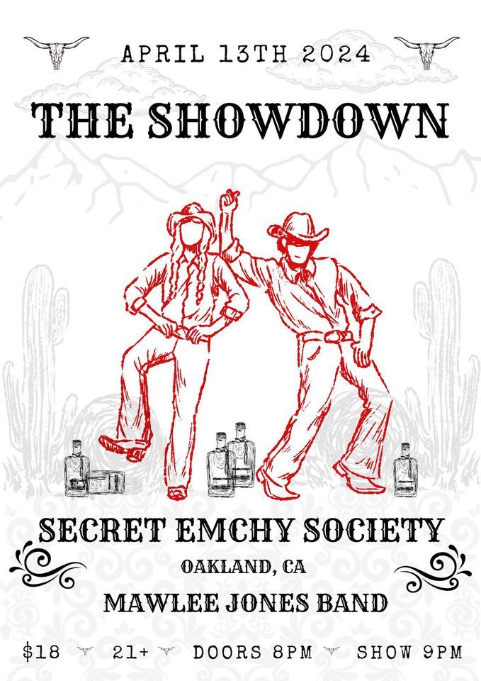 Secret Emchy Society & The Mawlee Jones Band @ Showdown Saloon
