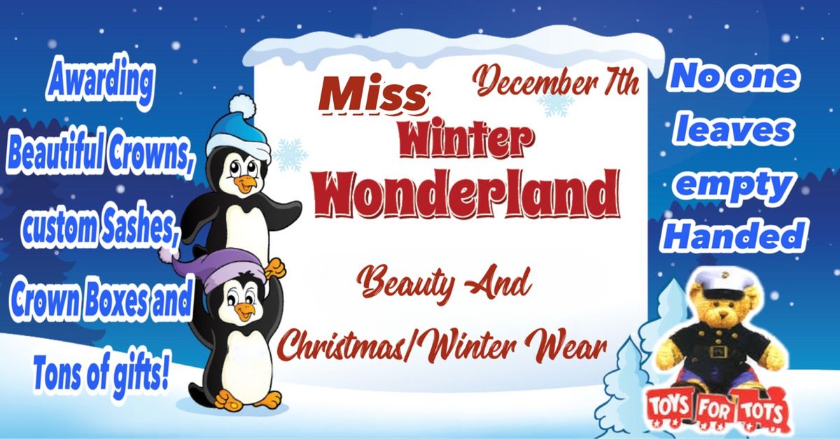 Miss Winter Wonderland Pageant 