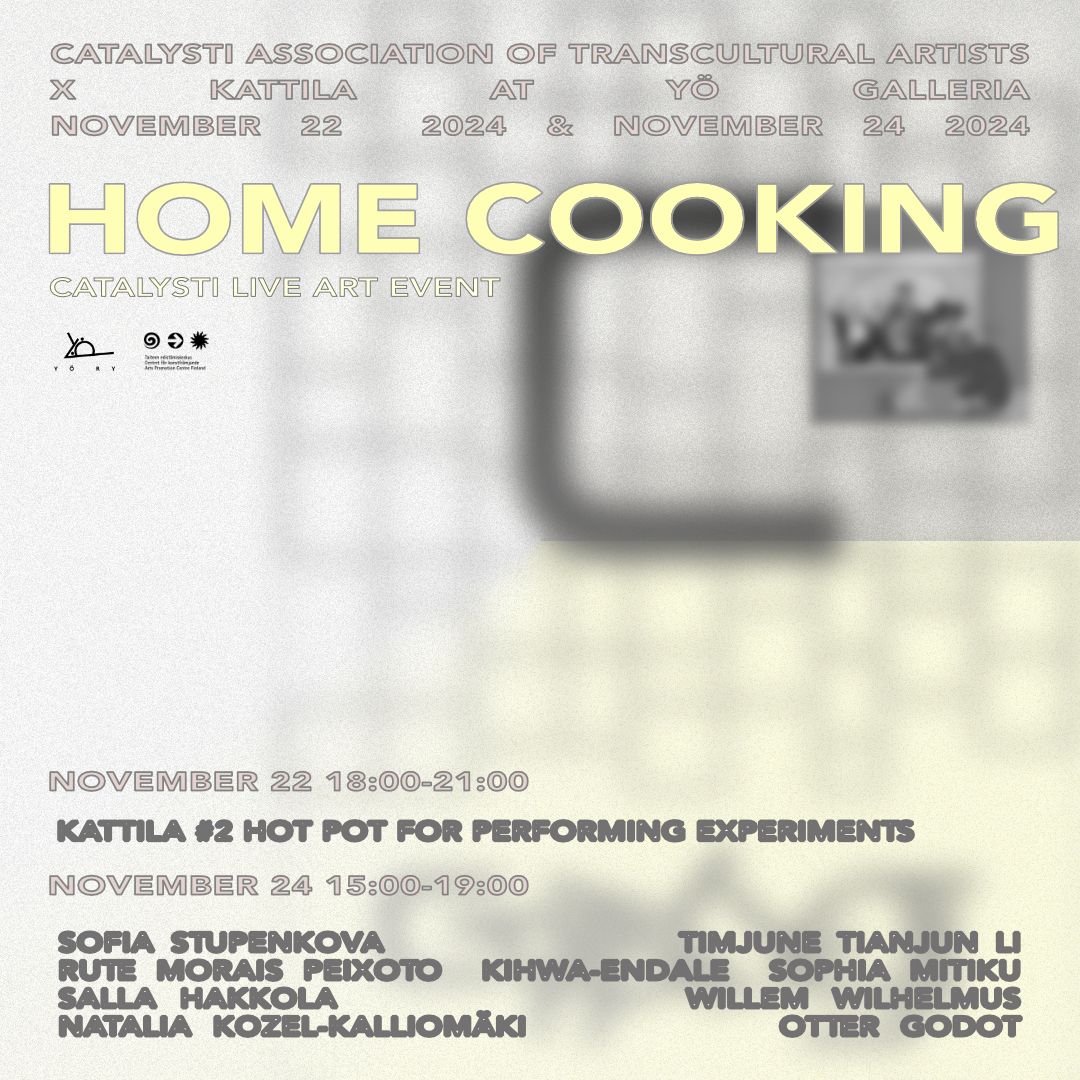 HOME COOKING - CATALYSTI LIVE ART EVENT