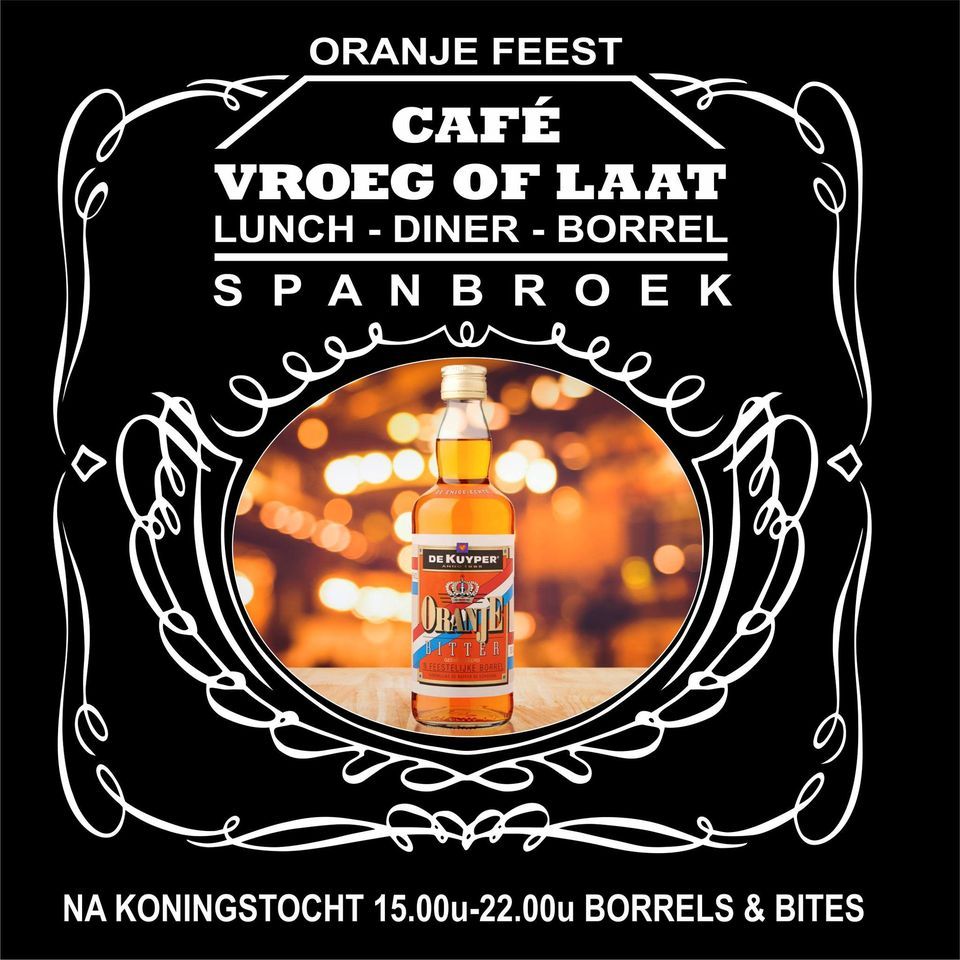 KONINGSDAG, Café Vroeg of Laat, Schagen, 27 April 2023