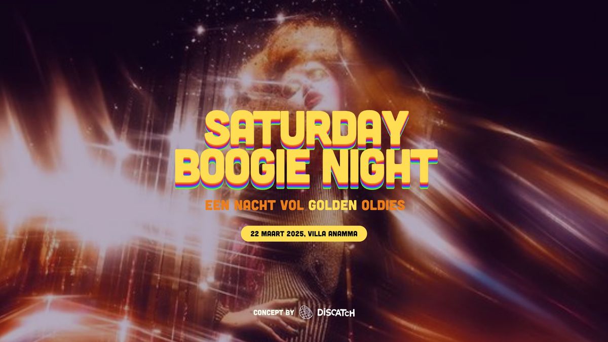 Saturday Boogie Night | Cinco | Villa Anamma