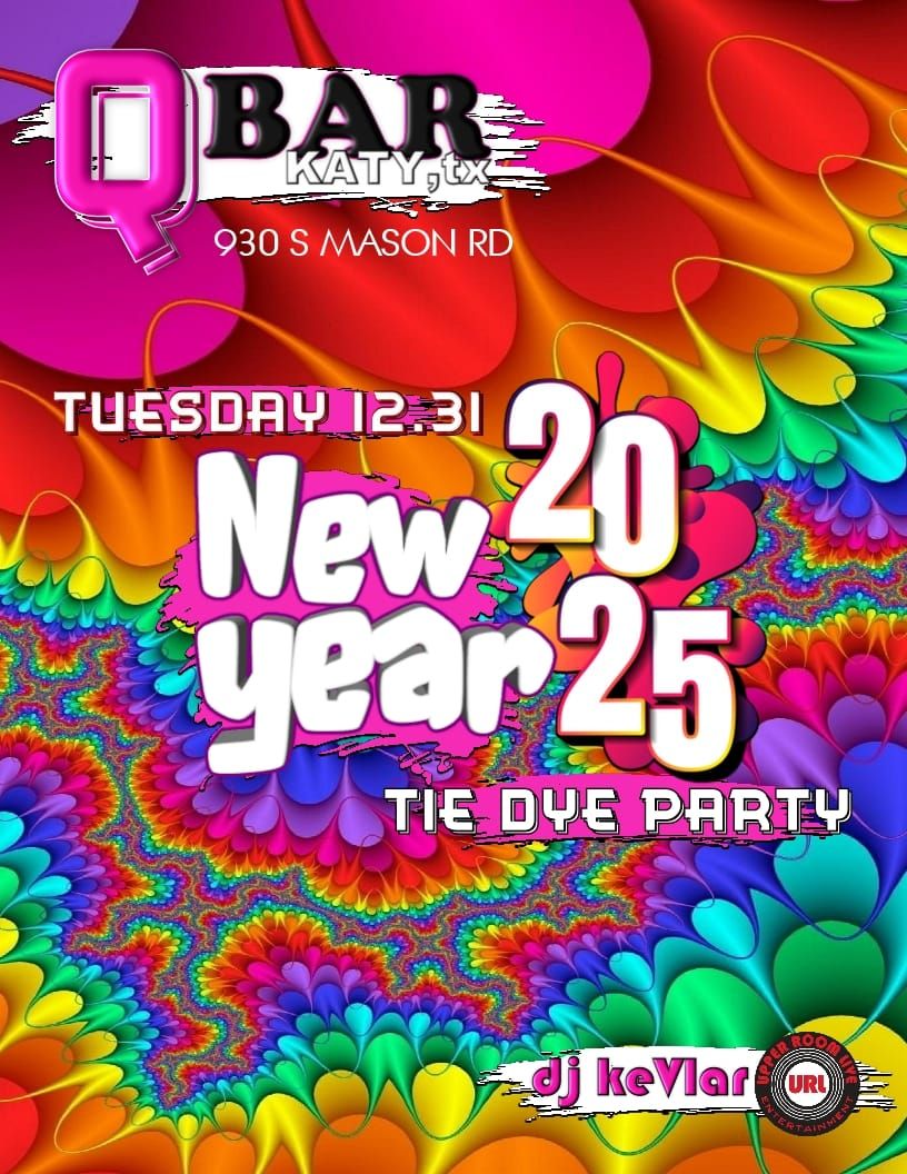 New Year 2025 Tie Dye Party