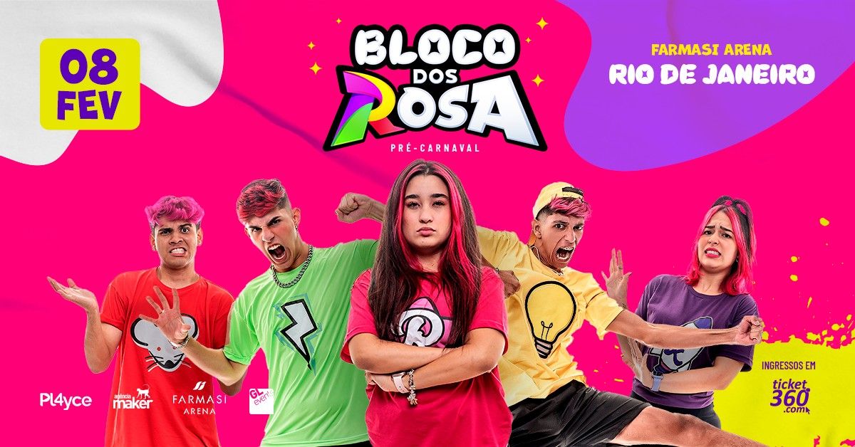 Bloco dos Rosas no Rio de Janeiro - Pr\u00e9 Carnaval  