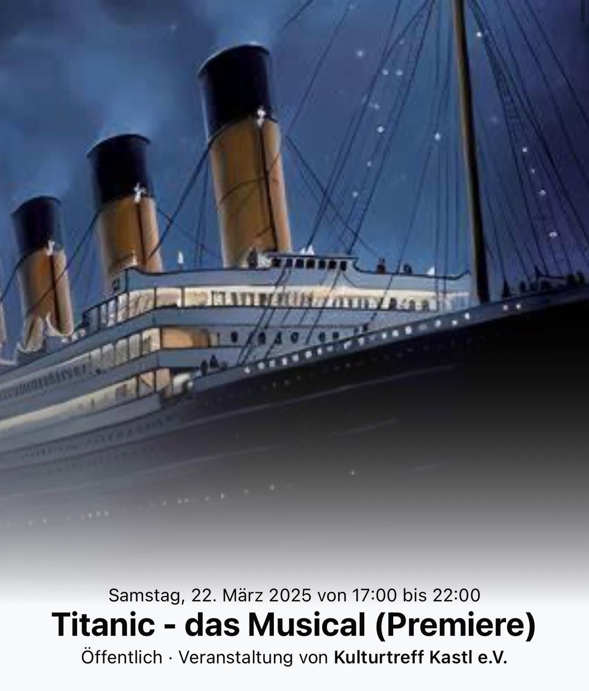 Titanic - das Musical (Premiere)