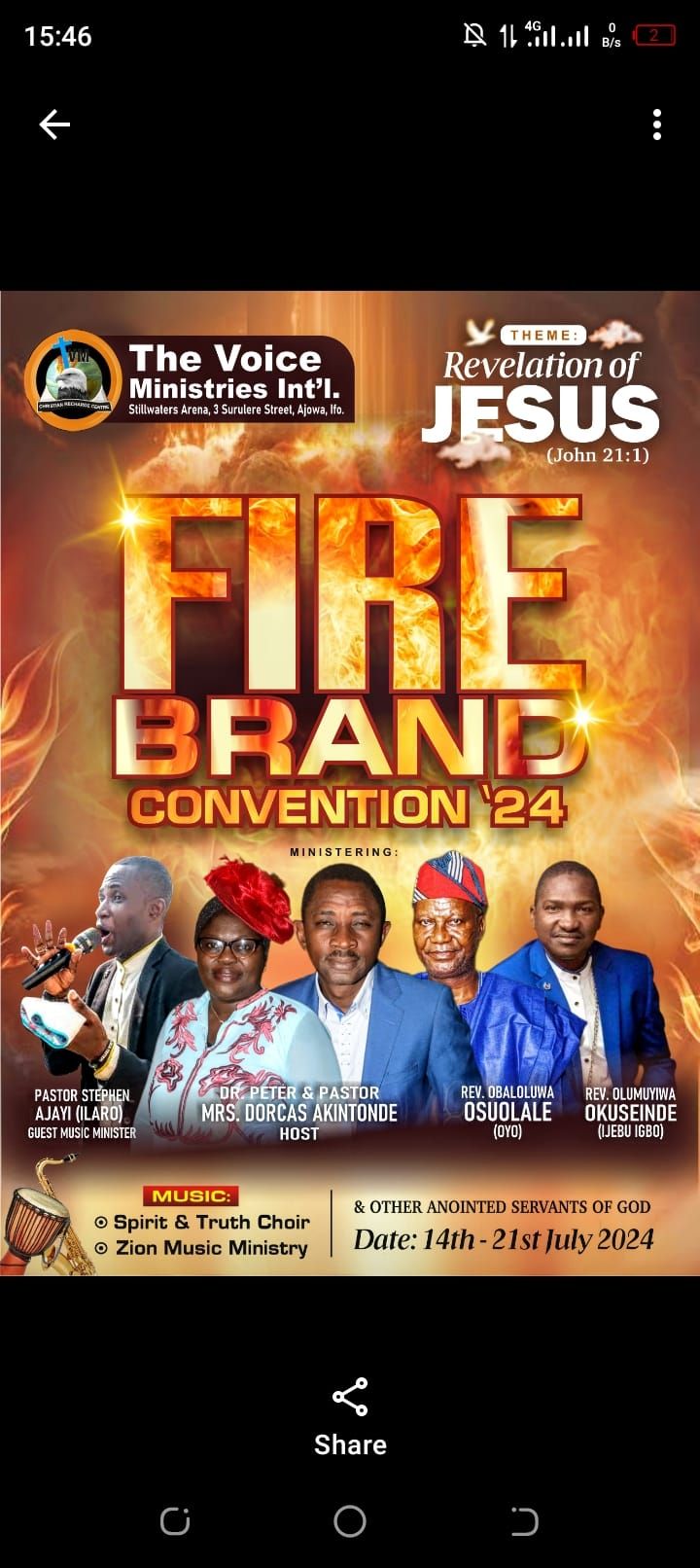 FIREBRAND CONVENTION 