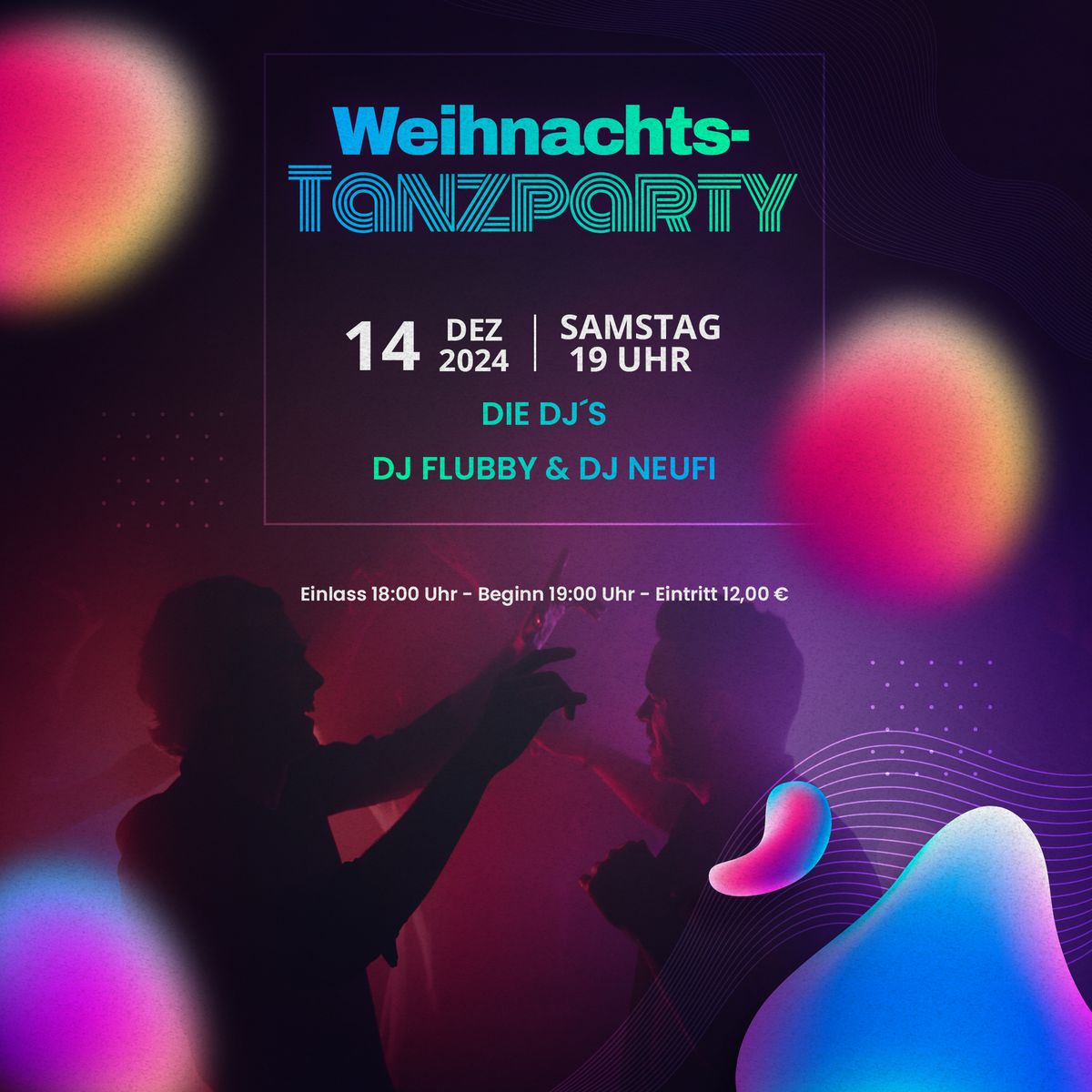 Weihnachts-Tanzparty