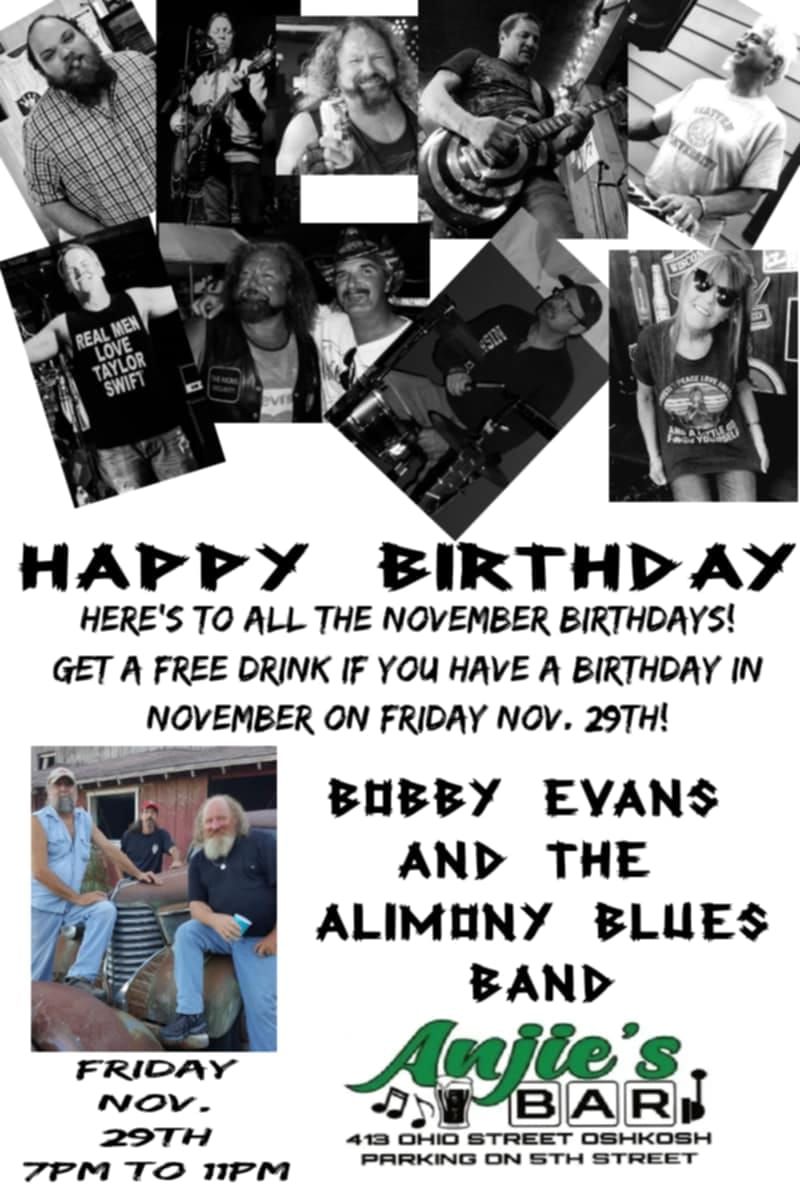 Bobby Evans and The Alimony Blues