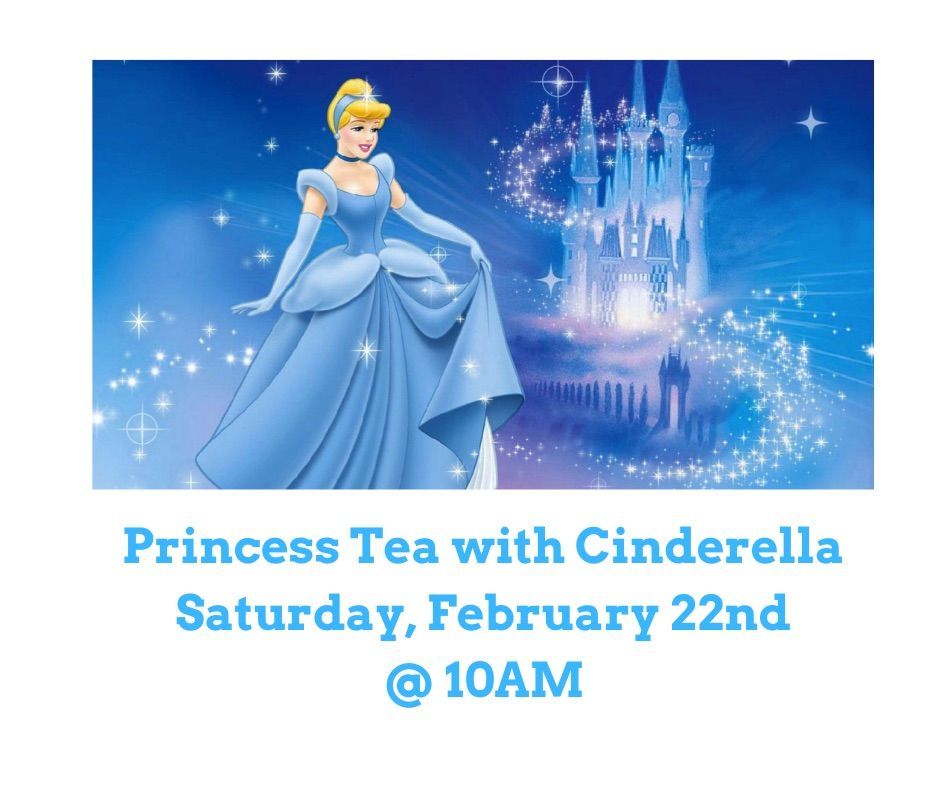 Princess Tea with Cinderella\ud83d\udc99\ud83d\udc51