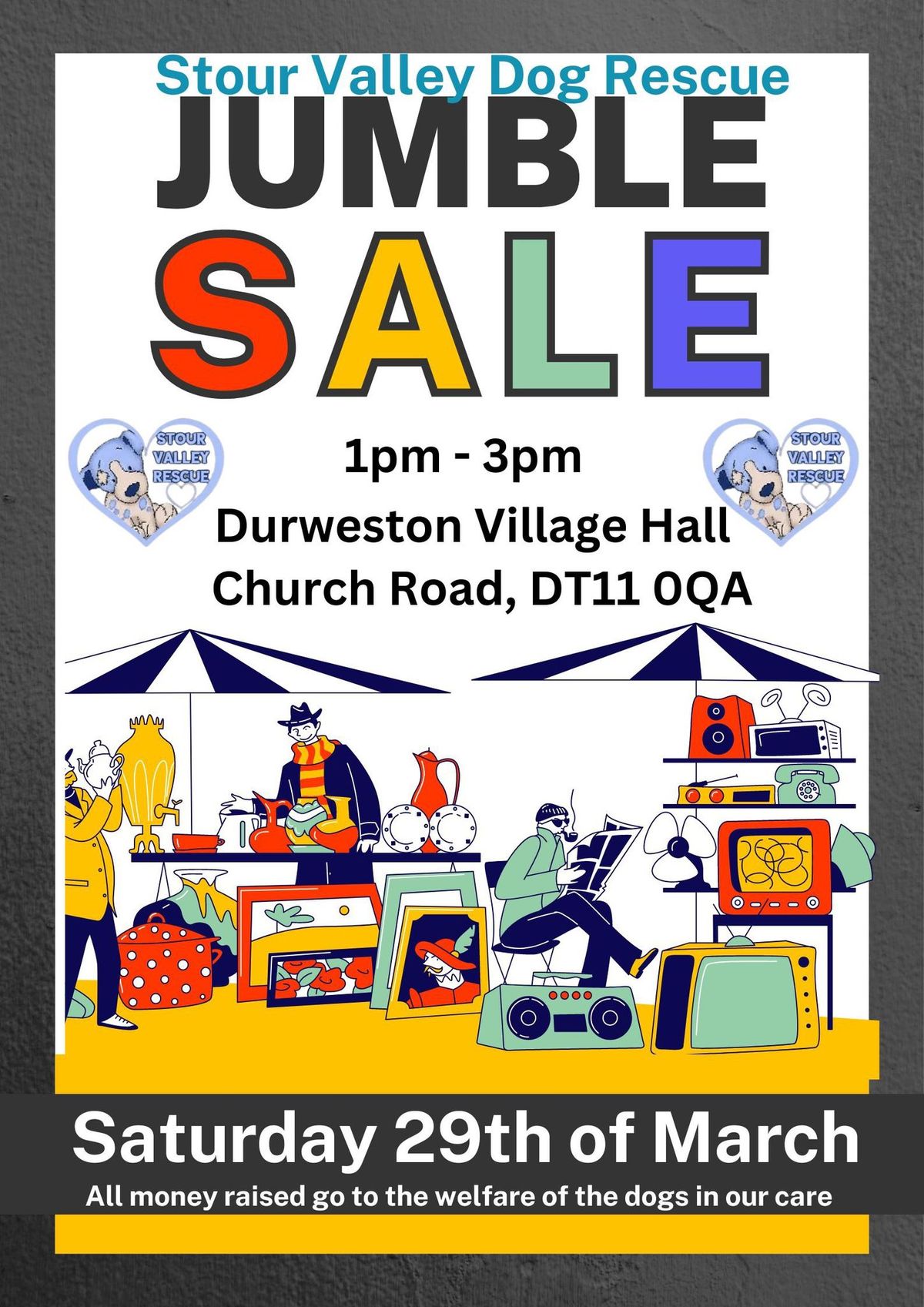 SVDR Jumble Sale at Durweston 