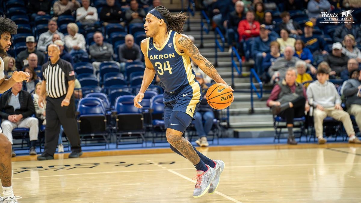 Parking Buffalo Bulls at Akron Zips Mens Basketball
