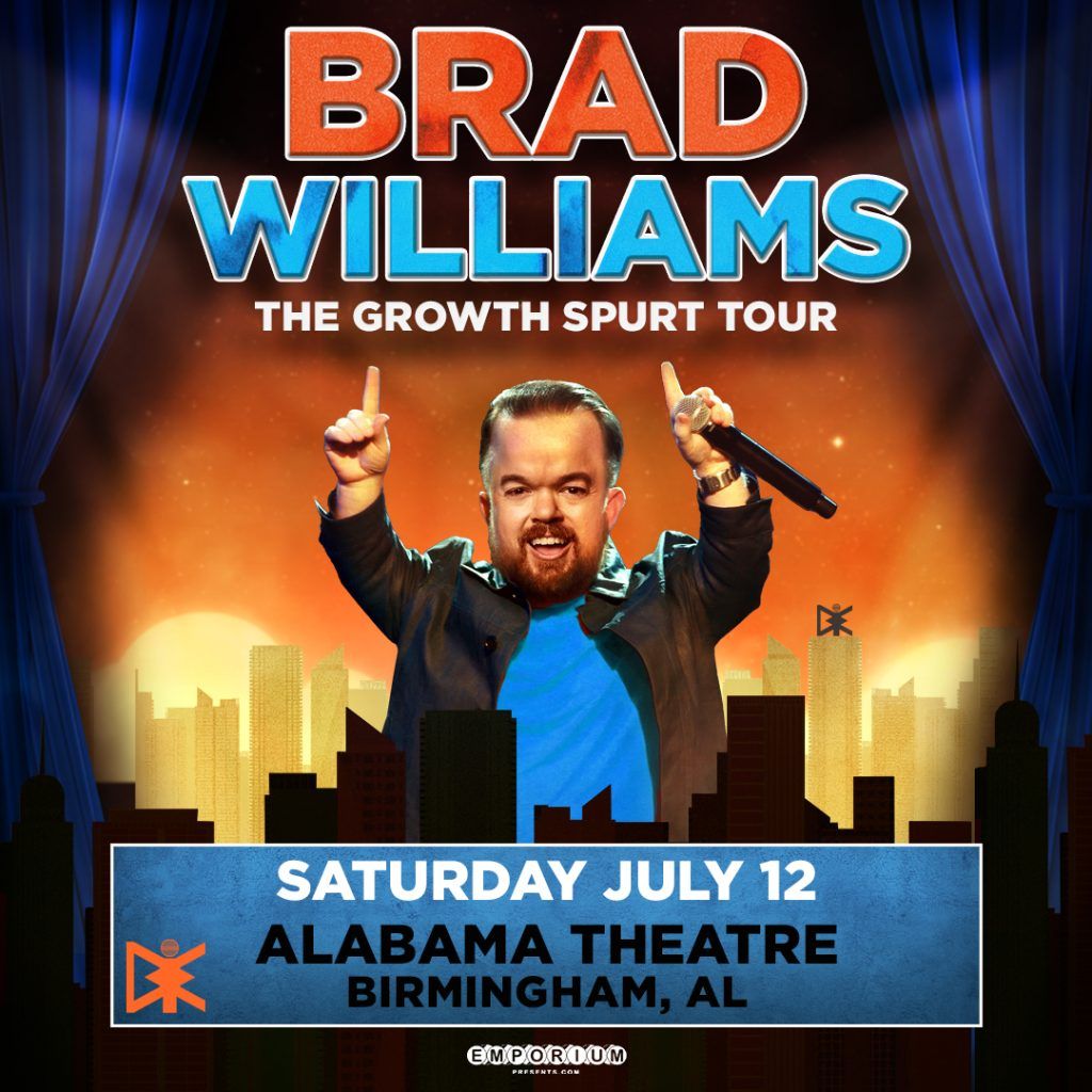 Brad Williams at Alabama Theatre Birmingham