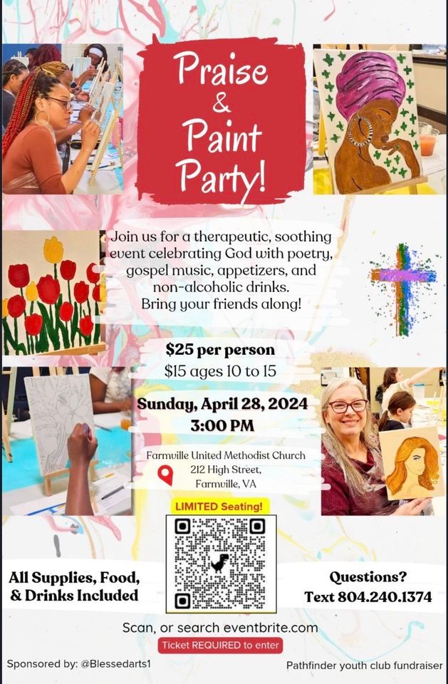 Praise and Paint Party