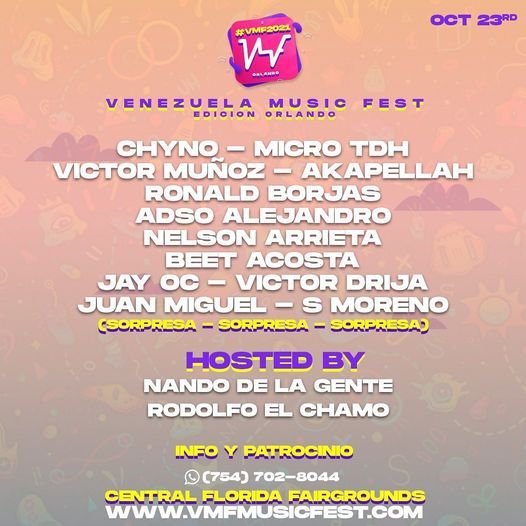 Venezuela MUSIC FEST Edicion Orlando #vmf2021