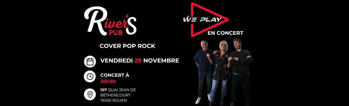 CONCERT WE PLAY - COVER POP ROCK