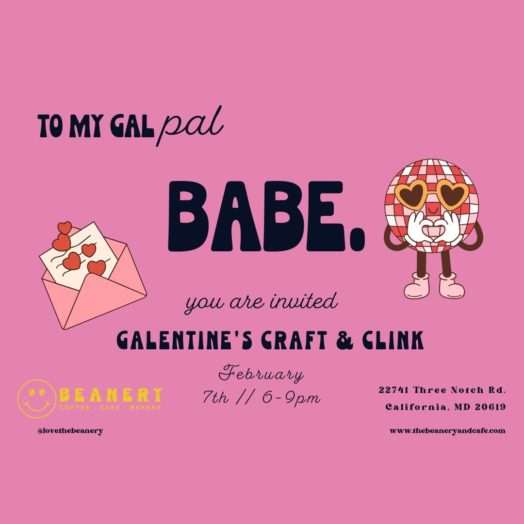 Galentines Craft & Clink