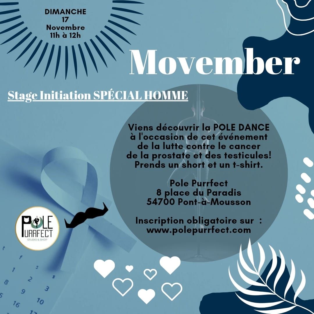 Stage Initiation SP\u00c9CIAL MOVEMBER HOMME