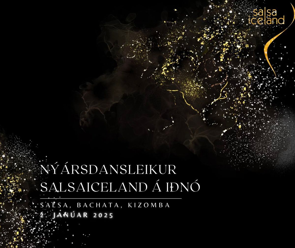 N\u00fd\u00e1rsdansleikur SalsaIceland - salsa og bachata  fimmtudaginn 2. jan\u00faar  \u00e1 I\u00f0n\u00f3