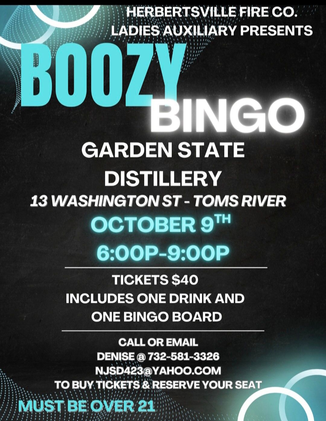 Boozy Trivia Bingo