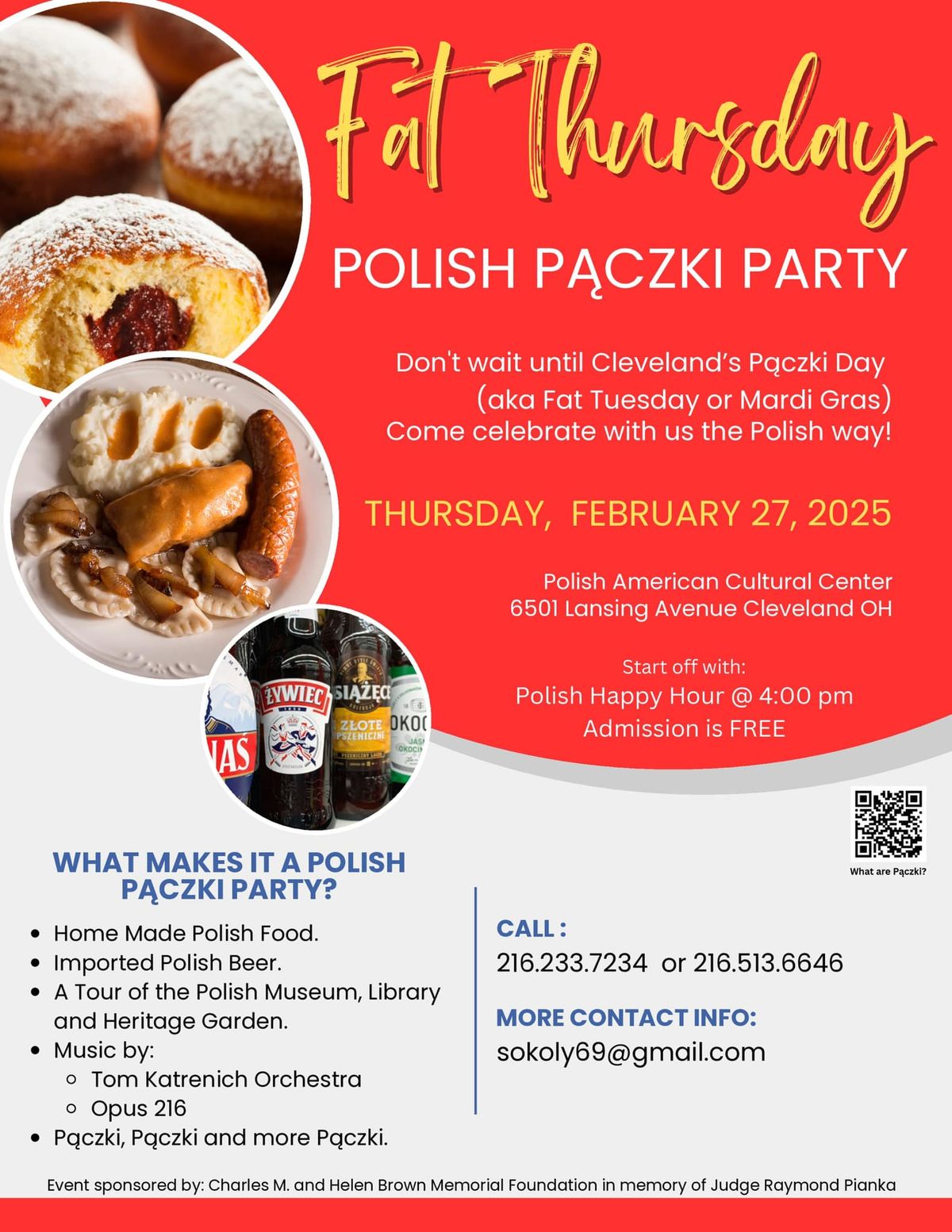 Fat Thursday - Polish P\u0105czki Party