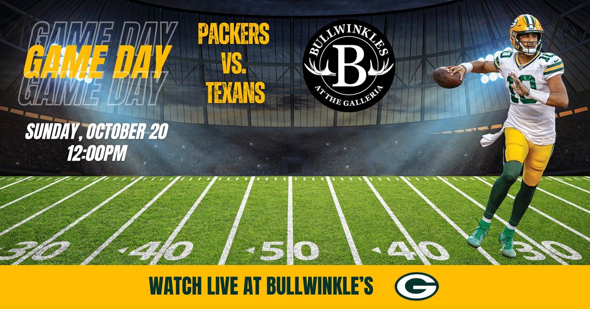 Packers vs. Texans!