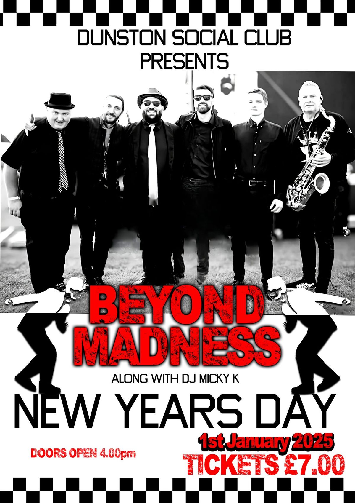 Beyond Madness - New Years Day  At Dunston Social Club