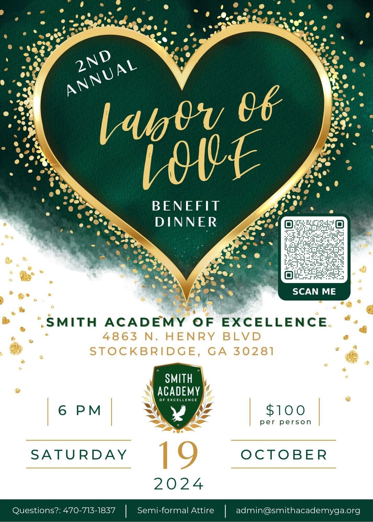 2nd annual Labor of Love benefit dinner