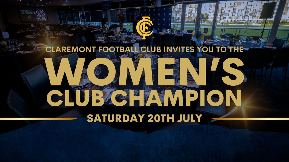 Women's Club Champion Awards 2024