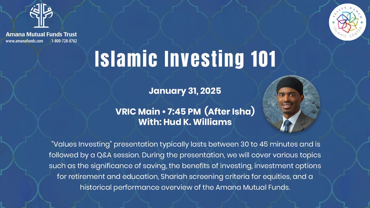 Islamic Investing 101