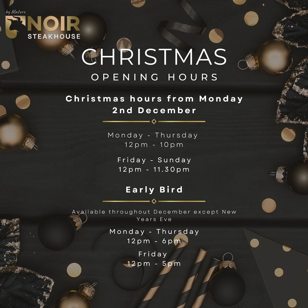 December opening times \u2728