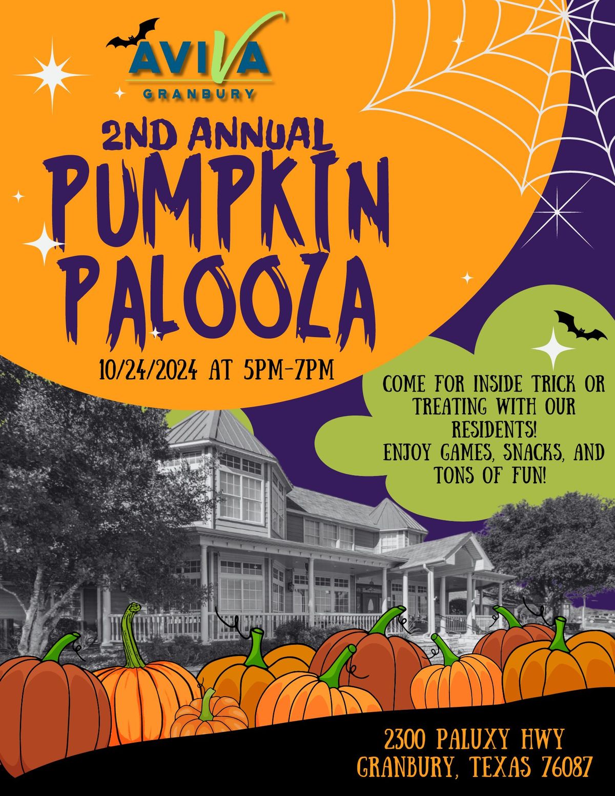 2nd Annual Aviva Pumpkin Palooza