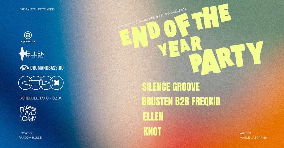 B:pressure & DrumandbassRO pres. End of the year party \u2022 Random House \u2022 27.12