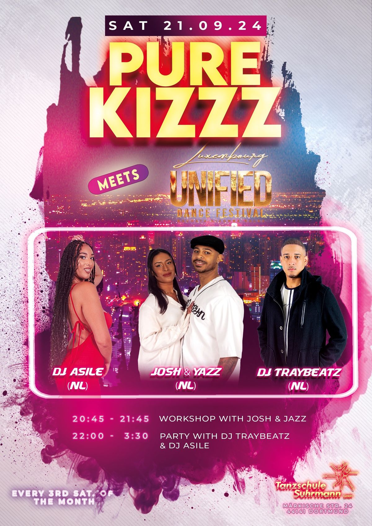 Pure Kizzz meets \u2b50\ufe0fLuxembourg Unified Dance Festival\u2b50\ufe0f 