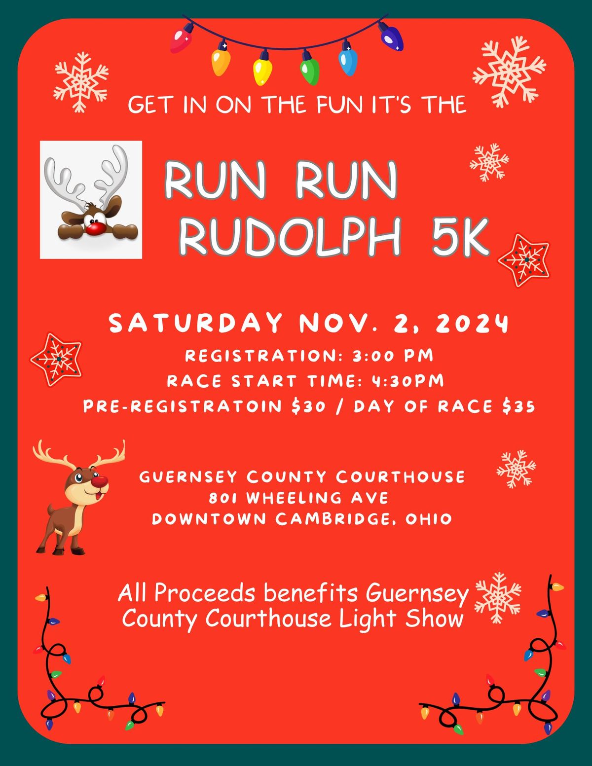 2nd Annual Run Run Rudolph 5K