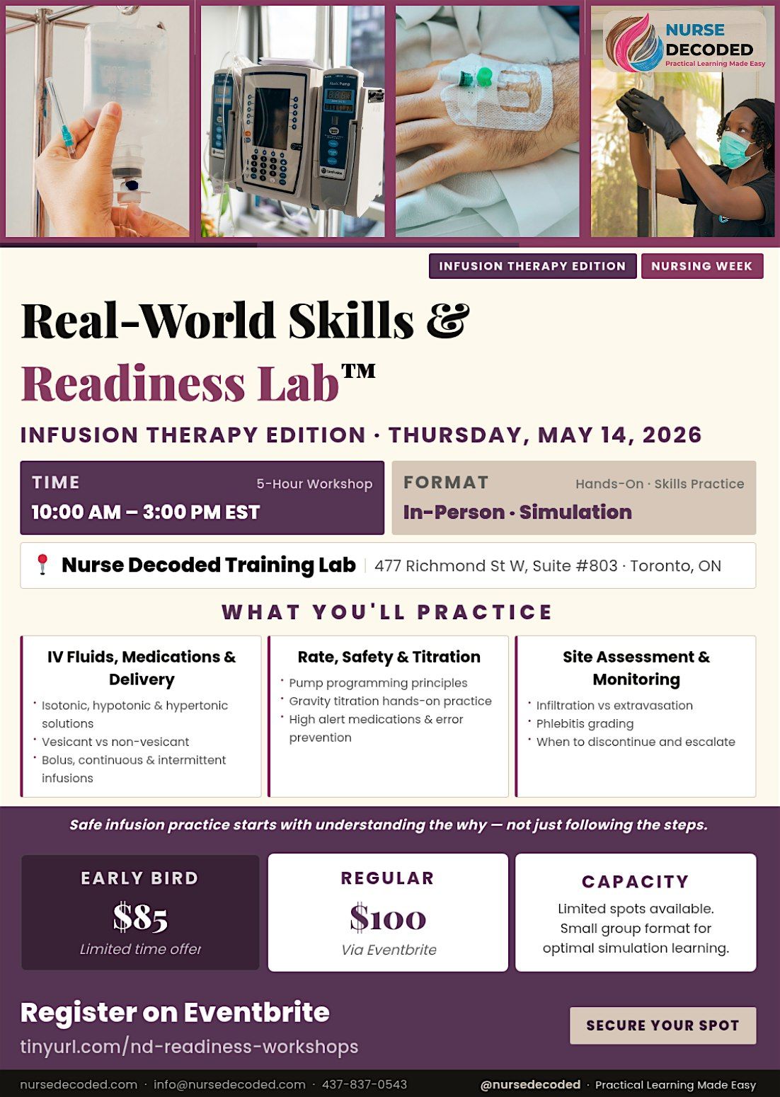 Real-World Skills & Readiness Lab\u2122: Infusion Therapy