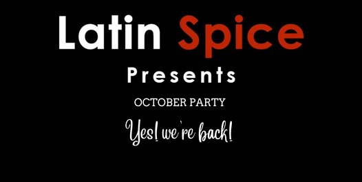 Yes, We're back! October Salsa & Bachata party