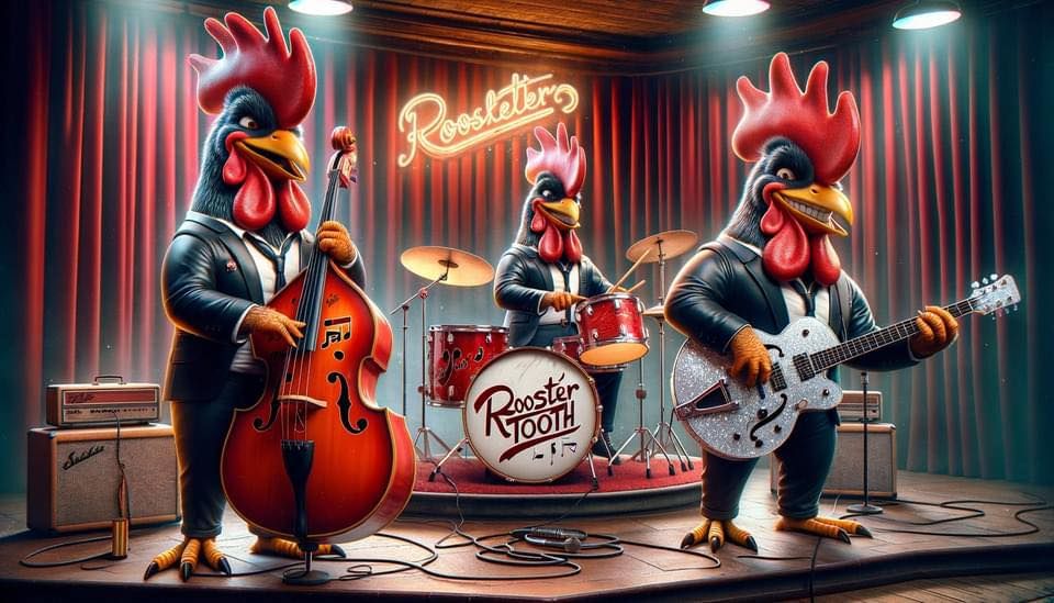 Rooster Tooth with TedMacdonald Band 